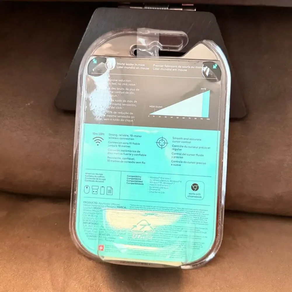 NEW Logitech M330 Silent Wireless Mouse - Brand New